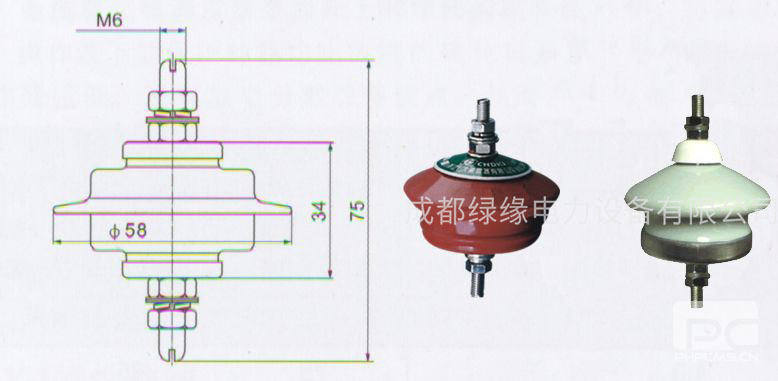 HY1.5W-0.28/1.3、HY1.5W-0.5/2.6低壓型避雷器